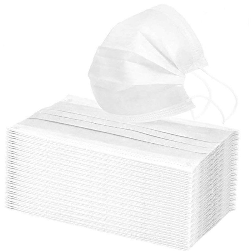 ডাস্ট পরাগ ব্যাকটিরিয়া ফিল্টার করার জন্য ব্যক্তিগত সুরক্ষা অ বোনা ফ্যাব্রিক ফেস মাস্ক