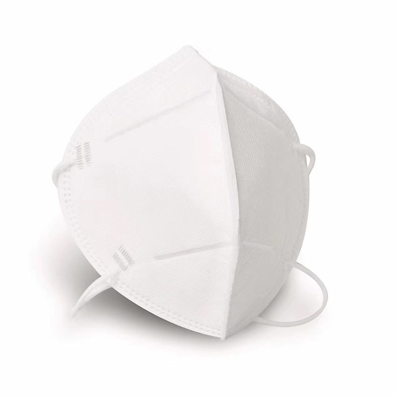 Masque de poussière jetable du Nonwoven FFP2/masque N95 pliable de demi visage style d'Earloop