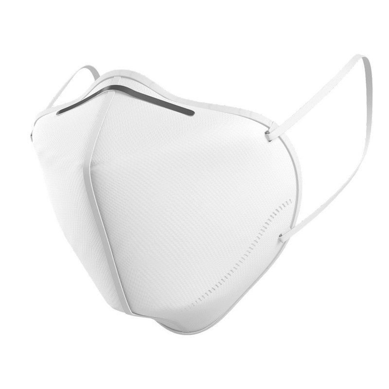বিচ্ছিন্ন হোয়াইট কেএন 95 ডাস্ট মাস্ক / Kn95 সিভিল মাস্ক লো শ্বাসরোধক