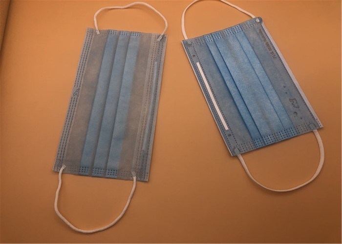 maschera eliminabile respirabile bianca 3Ply con il legame su Spunlace/Spunbond