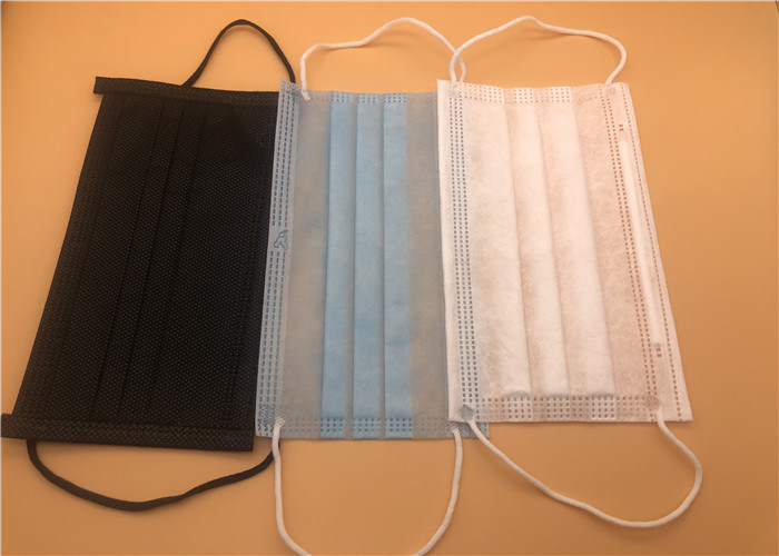 জীবাণু উচ্চ পরিস্রাবণ ক্ষমতা বিরুদ্ধে হাসপাতালের হাইজেনিক সার্জিকাল মাউথ মাস্ক