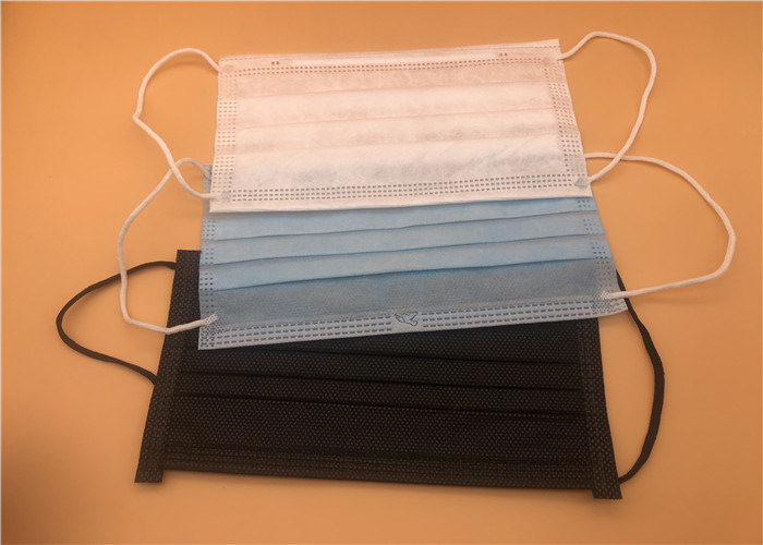 Tessuto della maschera di protezione chirurgica di 3 pieghe/della maschera chirurgica strato di triplo non