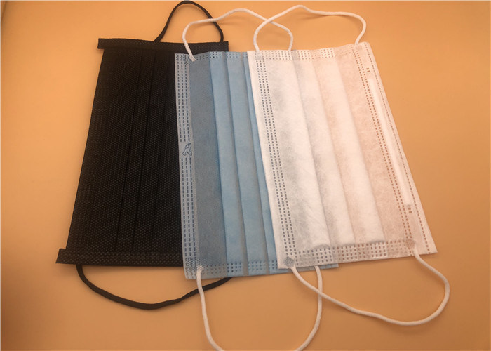 Tessuto della maschera di protezione chirurgica di 3 pieghe/della maschera chirurgica strato di triplo non