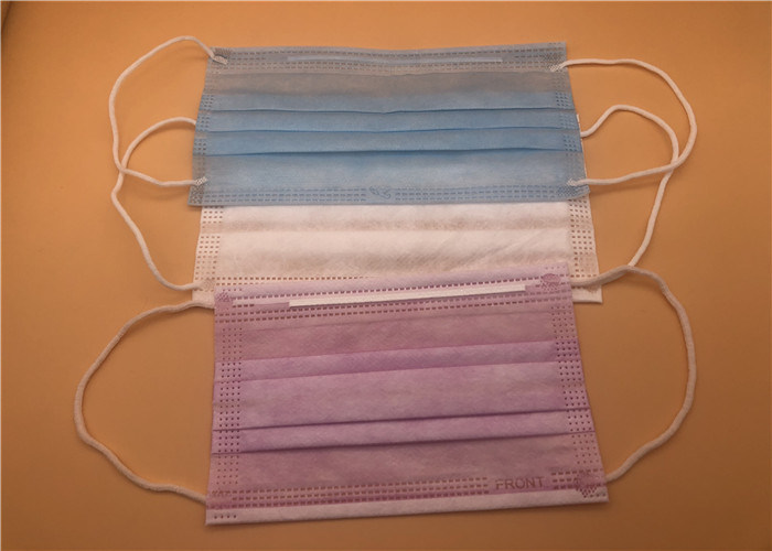 Masker Pelindung Pelindung Filtrasi Tinggi 3 Ply Sekali Pakai Untuk Perawatan Pribadi