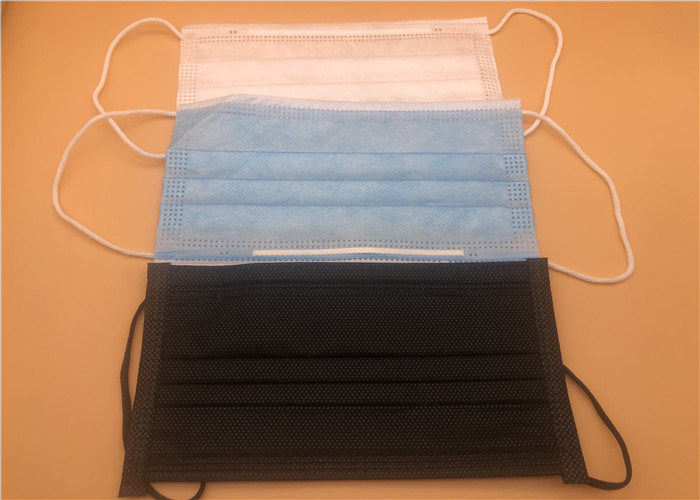 বয়স্কদের জন্য ডেন্টাল ডিসপোজেবল নন বোনা ফেস মাস্ক নরম পরা 17.5 এক্স 9.5 সেন্টিমিটার