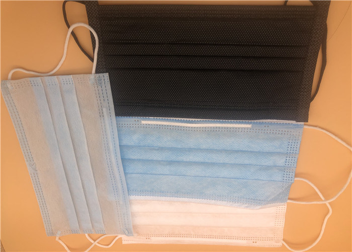 3 প্লাই ডিসপোজেবল মেডিকেল মাস্ক ইয়ারলুপ পরা নন বোনা ফ্যাব্রিক স্কিন ফ্রেন্ডলি