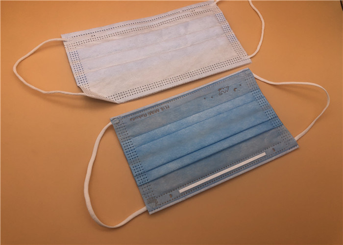 Spolveri il materiale non tessuto medico della maschera del fronte della prova/della maschera di protezione ciclo dell'orecchio