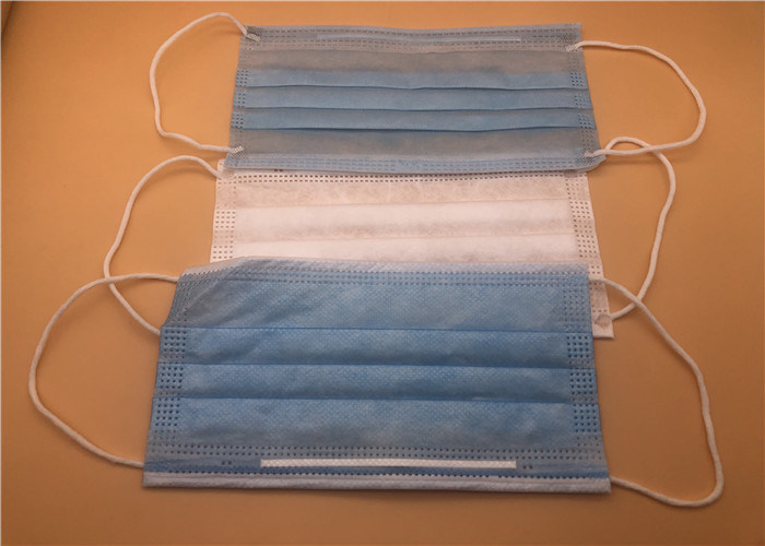 Kolorowe maski chirurgiczne Wygodne noszenie ochrony przed kurzem z pętlą na uszy