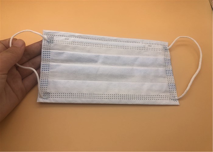 Earloop élastique masque protecteur jetable de 3 plis/masque protection contre la pollution d'air