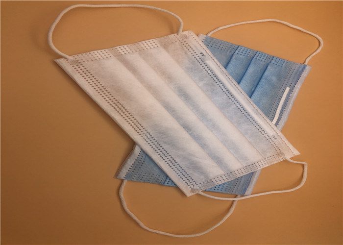 হাসপাতালের সার্জারি ডিসপোজযোগ্য ফেস মাস্ক ইয়ারলুপ পরা দৈনিক সুরক্ষা