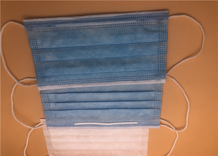 হাসপাতালের সার্জারি ডিসপোজযোগ্য ফেস মাস্ক ইয়ারলুপ পরা দৈনিক সুরক্ষা