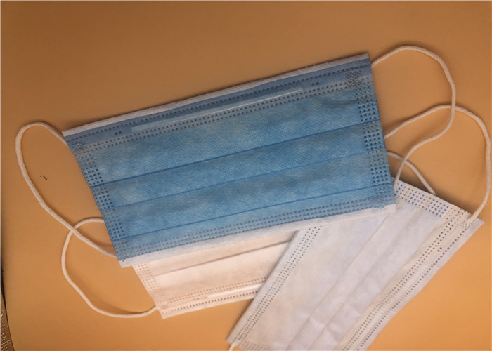 प्रभावी सुरक्षात्मक डिस्पोजेबल अस्पताल मास्क इयरलूप गैर बुना कपड़ा