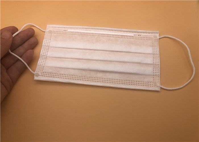 ব্লু 3 প্লাই নন বোনা ফেস মাস্ক ফ্লু ওয়াটার রেজিস্ট্যান্ট লিন্ট ফ্রি রোধ করে