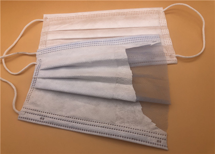 3 লেয়ার ডিসপোজযোগ্য ইয়ারলুপ ফেস মাস্ক অ্যান্টিব্যাকটেরিয়াল OEM ওডিএম উপলব্ধ