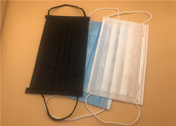 ماسک پزشکی دهان و دندان ضد جراحی آنتی کروناویروس 3 ماسک صورت بافته نشده