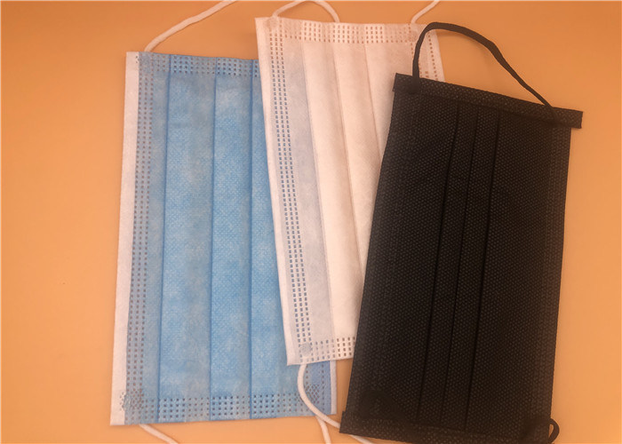 Mặt nạ 3 lớp Phẫu thuật dùng một lần Không dệt Melt Blun thổi nhẹ