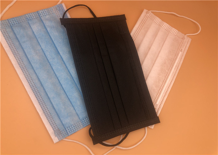 3 প্লাই ডিসপোজেবল ইয়ারলুপ ফেস মাস্ক ব্রেডেবল আরামদায়ক ফিল্টার সুরক্ষা