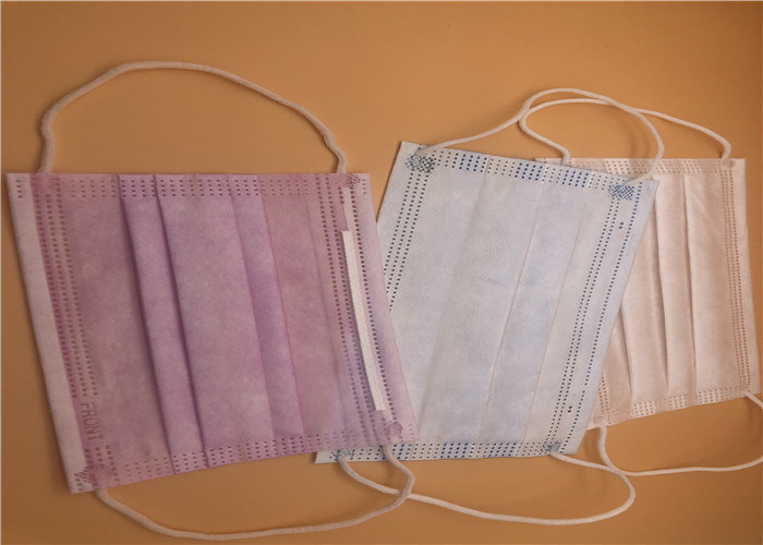 কোভিড 19 ভাইরাস সুরক্ষার জন্য ব্যক্তিগত যত্ন 3 প্লাই নন বোনা ফেস মাস্ক