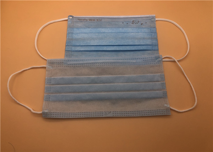 Filtration amicale de couche de la poussière de peau étanche à l'humidité triple de masque chirurgical