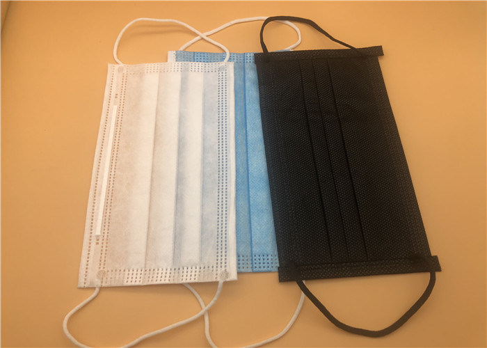 স্বাস্থ্যকর 3 প্লাই ফেস মাস্ক নন ইরিটেটিং ডাস্ট প্রোটেকশন আরামদায়ক পরা