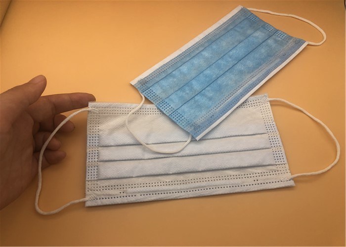 Oddychająca 3-warstwowa maska ​​chirurgiczna / 3-warstwowa włókninowa maska ​​przeciwpyłowa