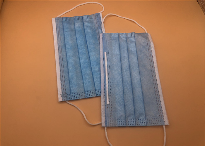 गैर बुना डिस्पोजेबल मेडिकल मास्क / डिस्पोजेबल ब्रीदिंग मास्क OEM उपलब्ध है