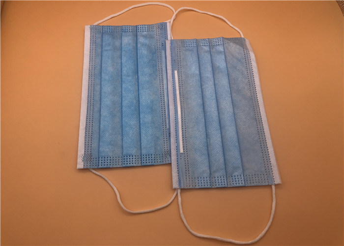 गैर बुना डिस्पोजेबल मेडिकल मास्क / डिस्पोजेबल ब्रीदिंग मास्क OEM उपलब्ध है