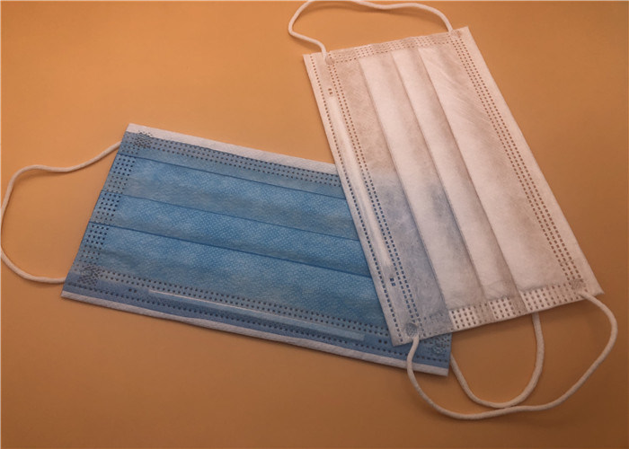 Jednorazowa maska ​​medyczna o wysokiej BFE PFE z regulowanym noskiem, wielokolorowa