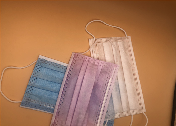 Del blu maschera di protezione del tessuto non/maschera non tessuta sanitaria polverizzata dei pp