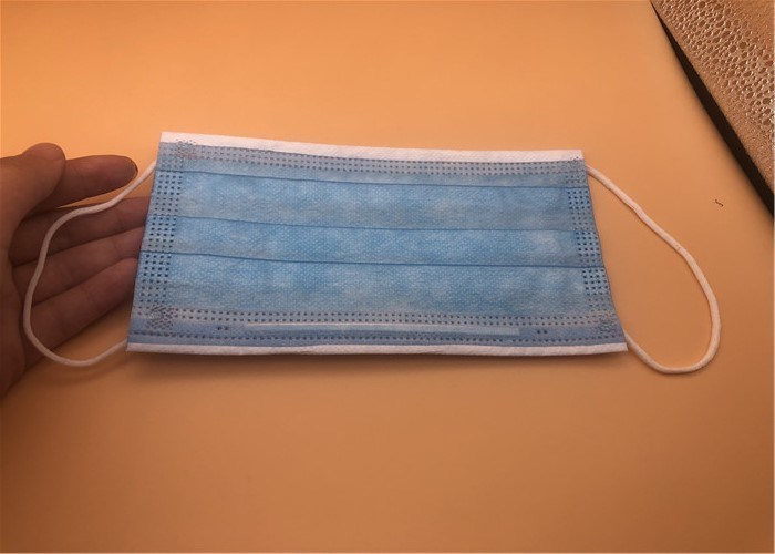 Jednorazowa maska ​​dentystyczna dla dorosłych / sanitarna chirurgiczna maska ​​jednorazowa 3 warstwy