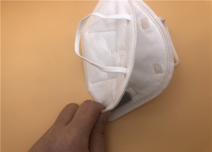 Maschera di polvere non tessuta riutilizzabile KN95 per i batteri di filtrazione del polline della polvere