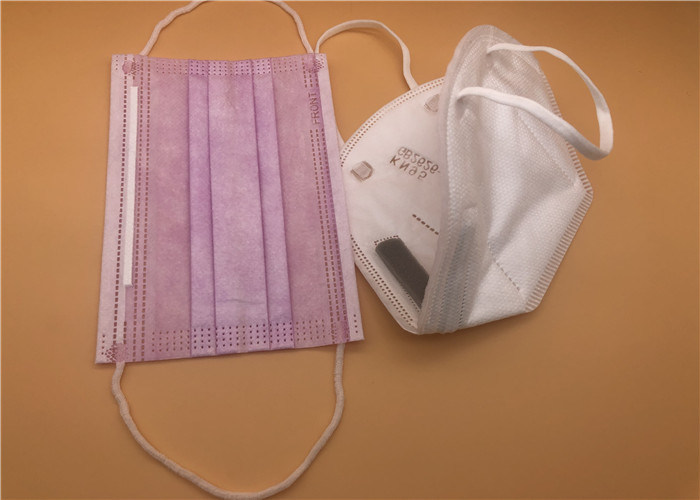 Máscara de poeira KN95 Hypoallergenic/máscara Kn95 civil respirável descartável