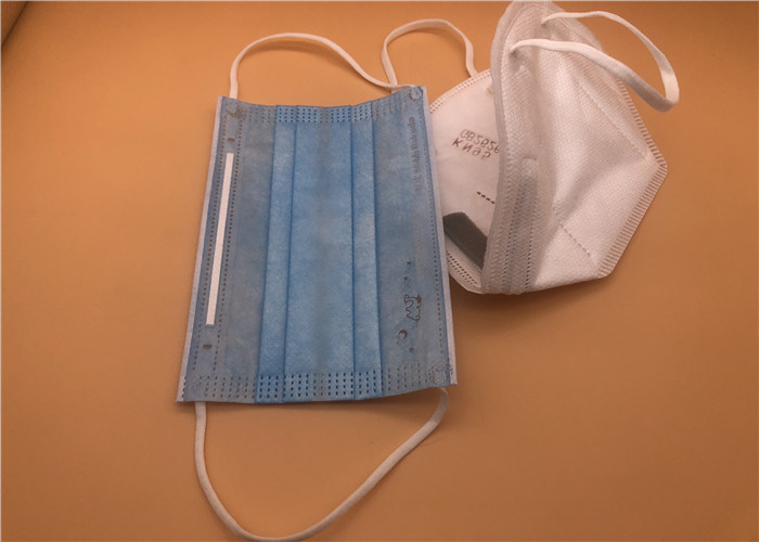 Máscara de poeira KN95 Hypoallergenic/máscara Kn95 civil respirável descartável