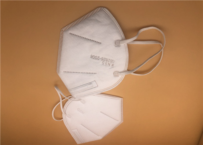 ভাঁজযোগ্য কেএন 95 ডাস্ট মাস্ক ফাইবারগ্লাস ফ্রি ইজি বহন পরিবেশবান্ধব