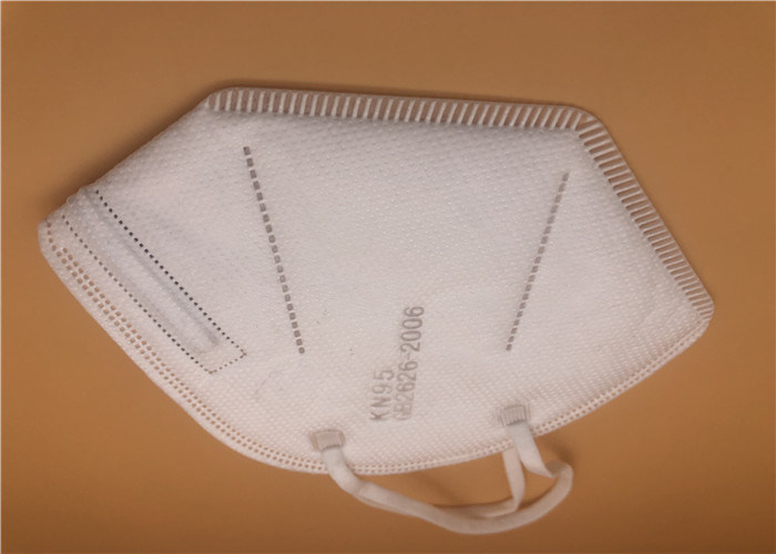 Medyczna maska ​​oddechowa o wysokiej filtracji / 4-warstwowa maska ​​przeciwpyłowa Niosh N95 Oddychająca