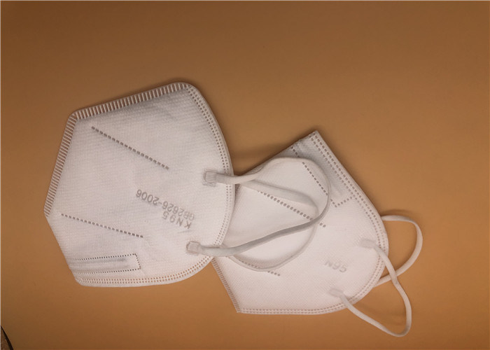 कोई जलन डिस्पोजेबल N95 मास्क एंटी वायरस कम श्वसन प्रतिरोध